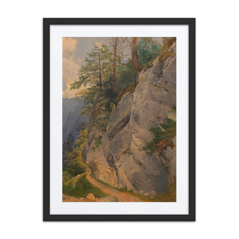 Path on a Rocky Slope