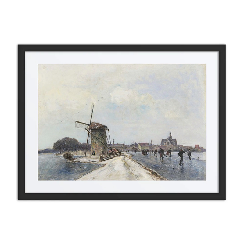 Patineurs à Maassluis