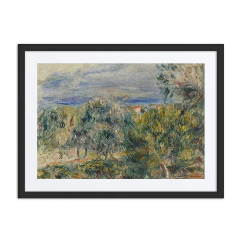 Paysage à Cagnes