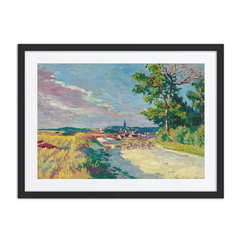 Paysage à Méréville