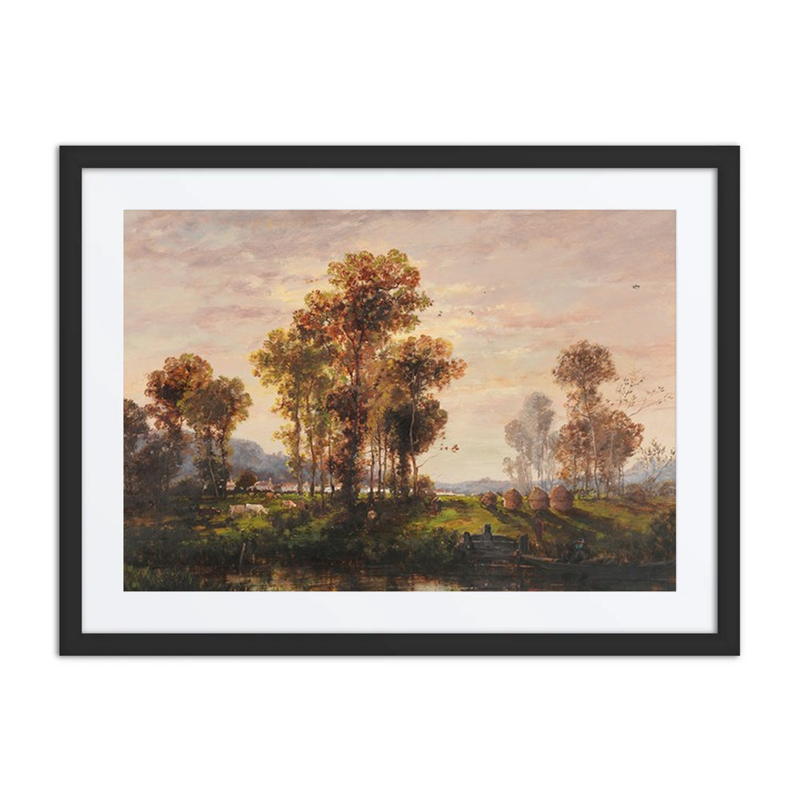 Paysage au Bord de L’Eau