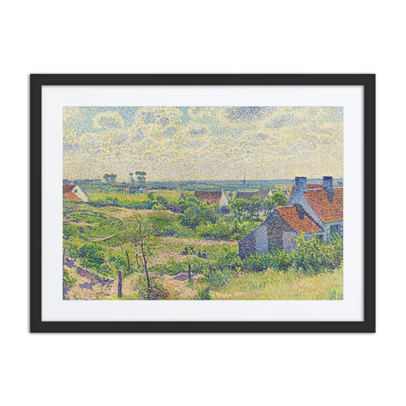 Paysage Avec Maisons