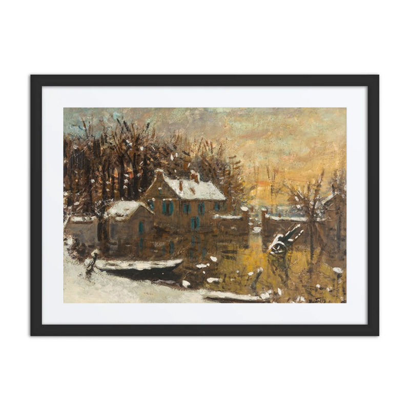 Paysage sous Neige