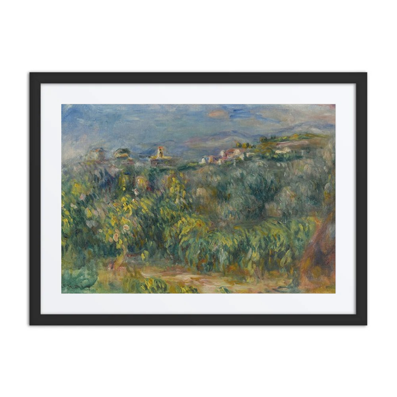 Paysages de Provence; Cagnes