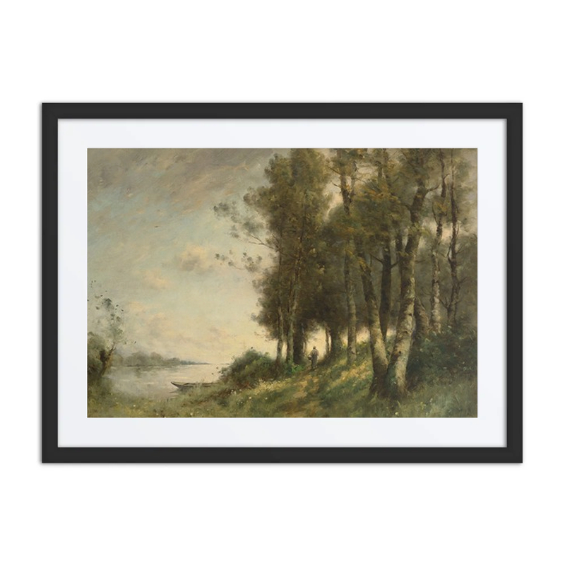 Paysanne au Bord de l’Eau