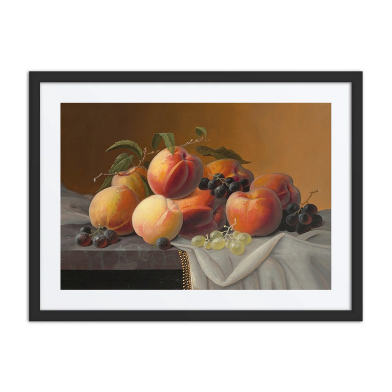 Peaches, Grapes, and Apples