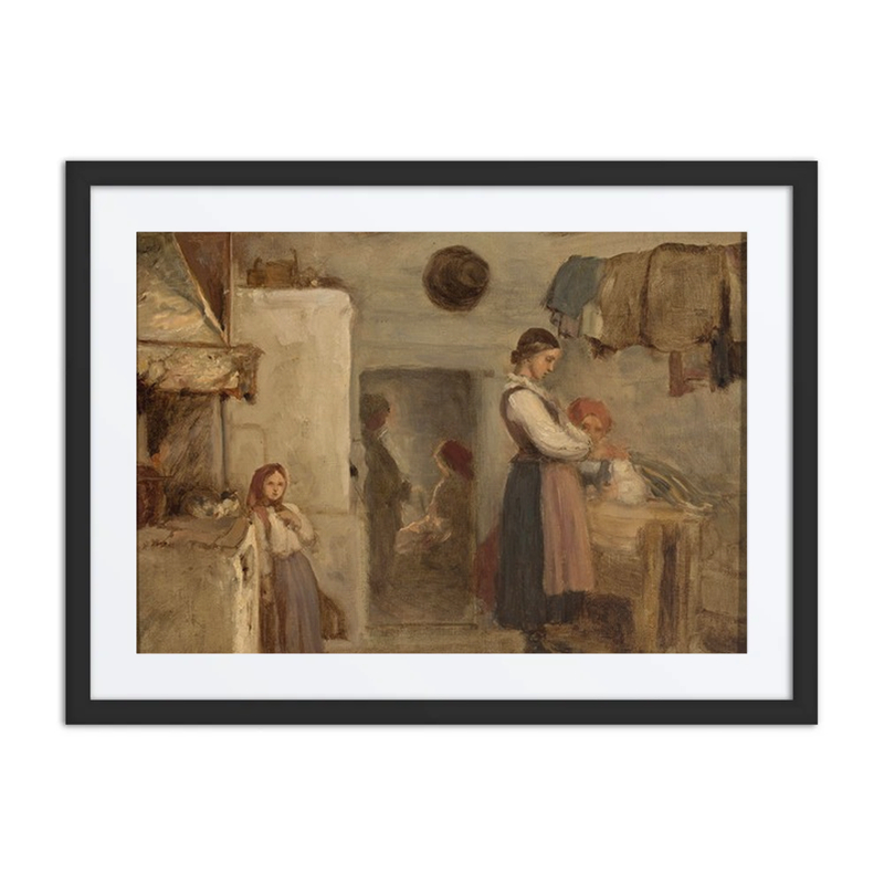 Peasant Cottage Interior