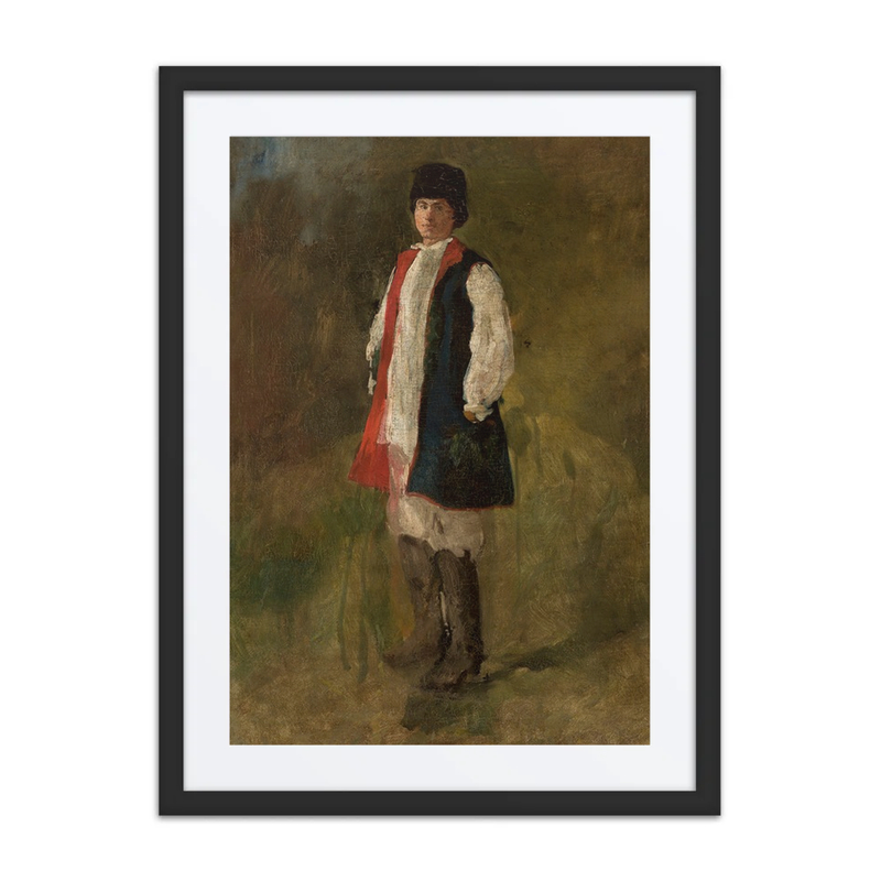 Peasant in the “Sukmana” Overcoat