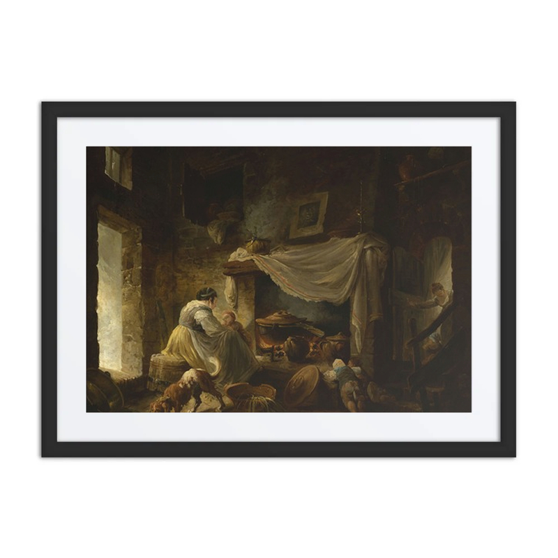 Peasant Kitchen in Ruins