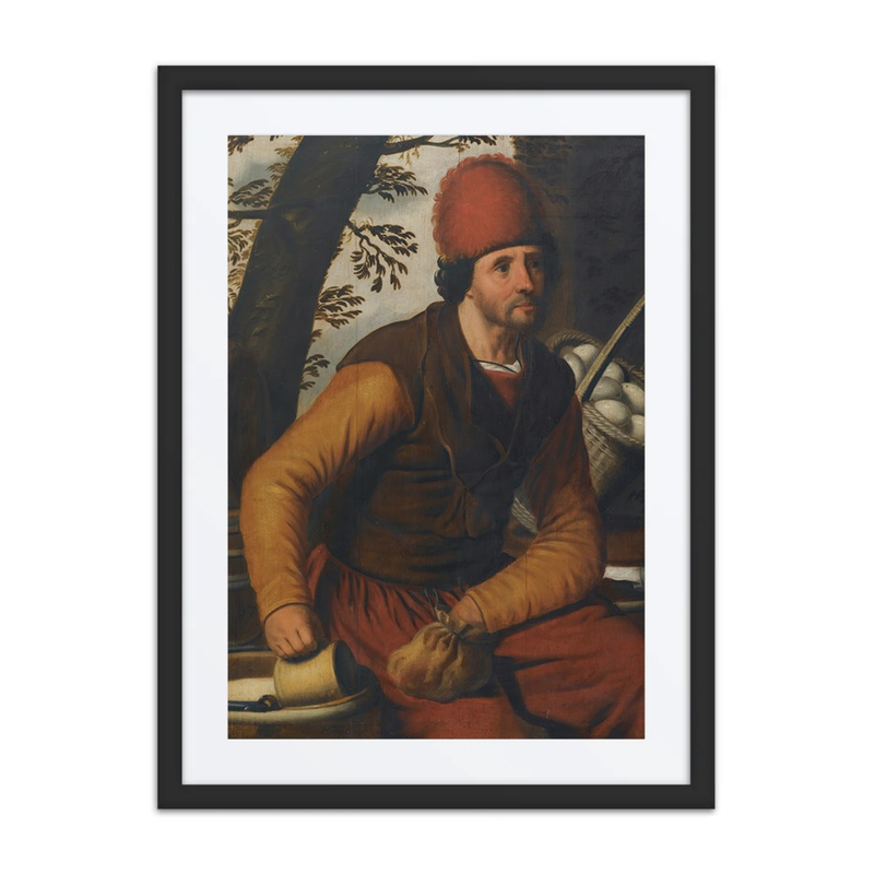 Peasant with a Basket of Eggs