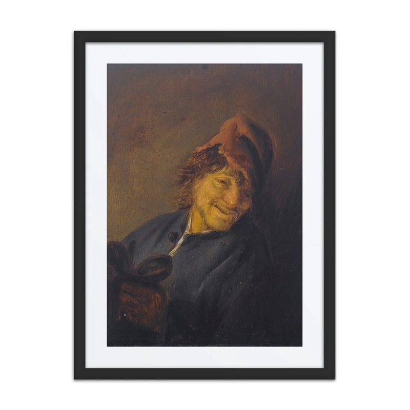 Peasant with a Red Cap Holding a Jug