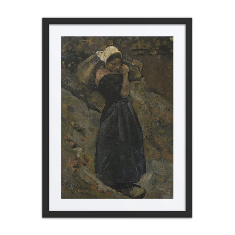Peasant Woman Carrying a Sack