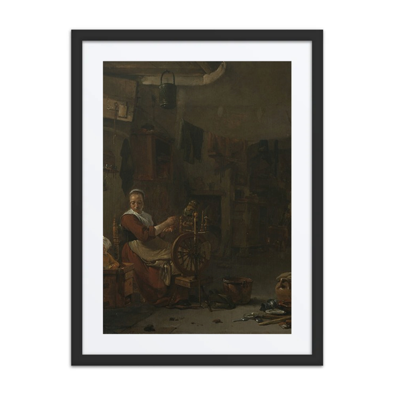 Peasant Woman Spinning