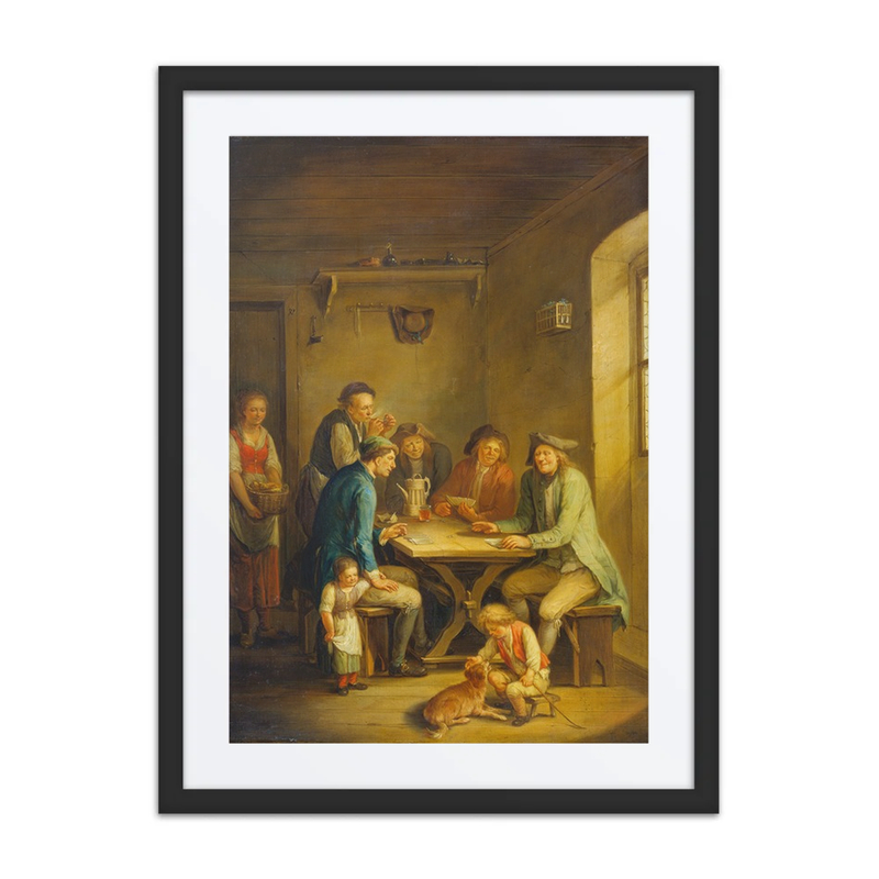 Peasants Playing Cards