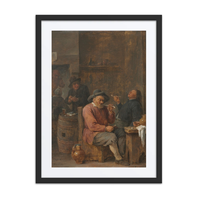 Peasants Smoking in an Inn