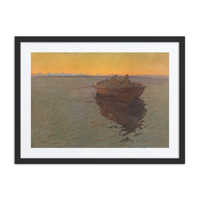Pêcheurs dans une Barque