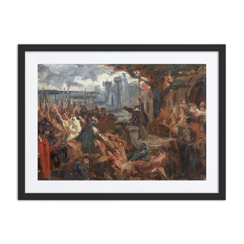 Peter the Hermit Preaching the First Crusade