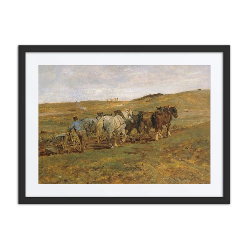 Pflügender Bauer (Plowing Farmer)