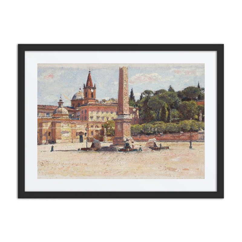 Piazza Del Popolo in Rome, Sketch