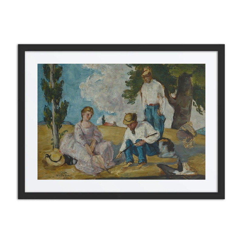 Picnic on a Riverbank