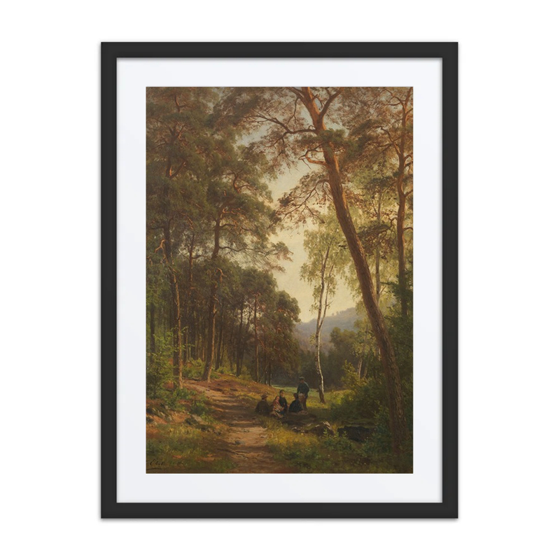 Picnic on the Forest Clearing