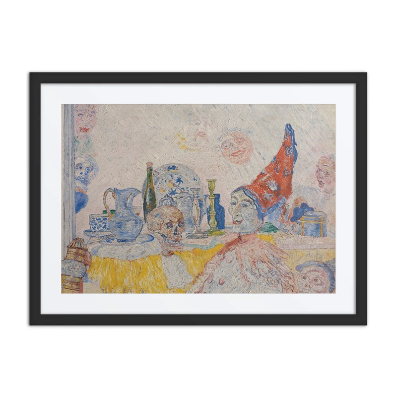 Pierrot and Skeleton