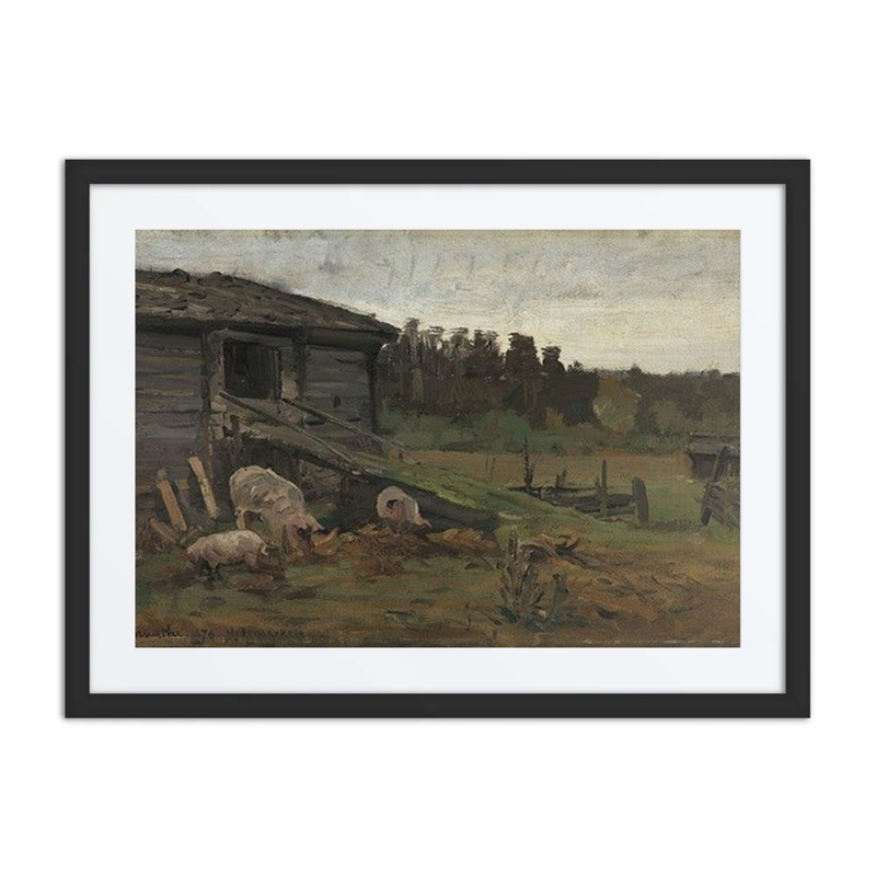 Pigs at the Barn Bridge