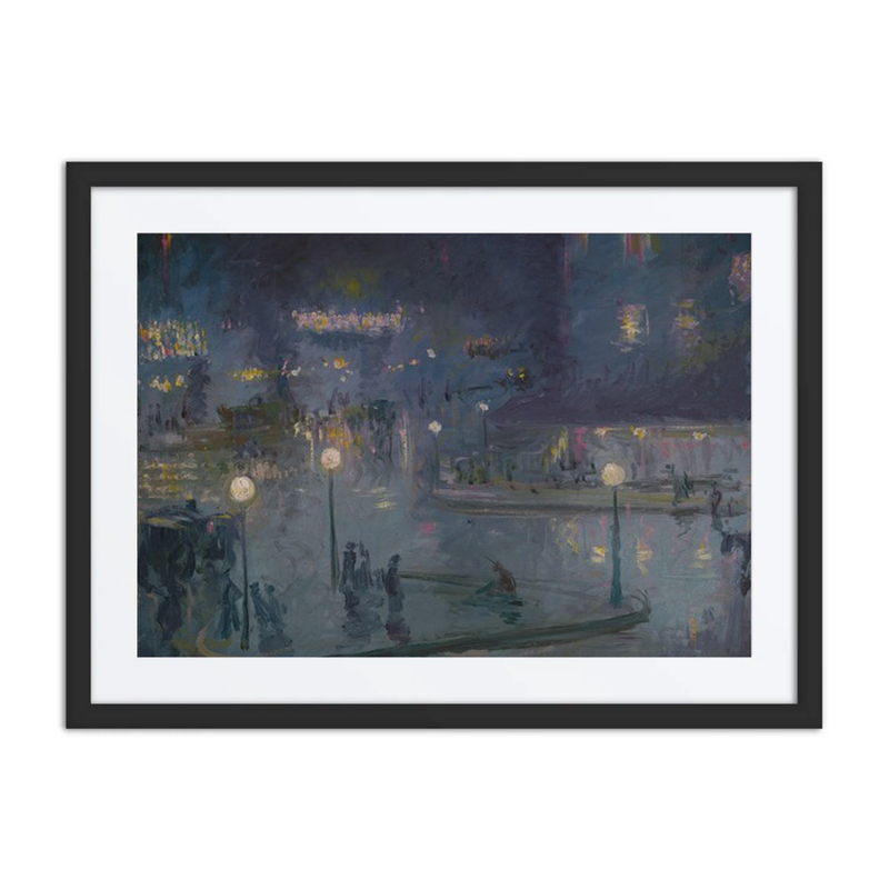 Place de Rome at Night