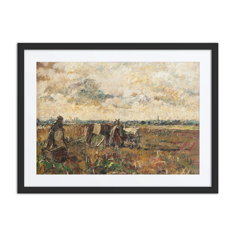 Plain with a Working Farmer