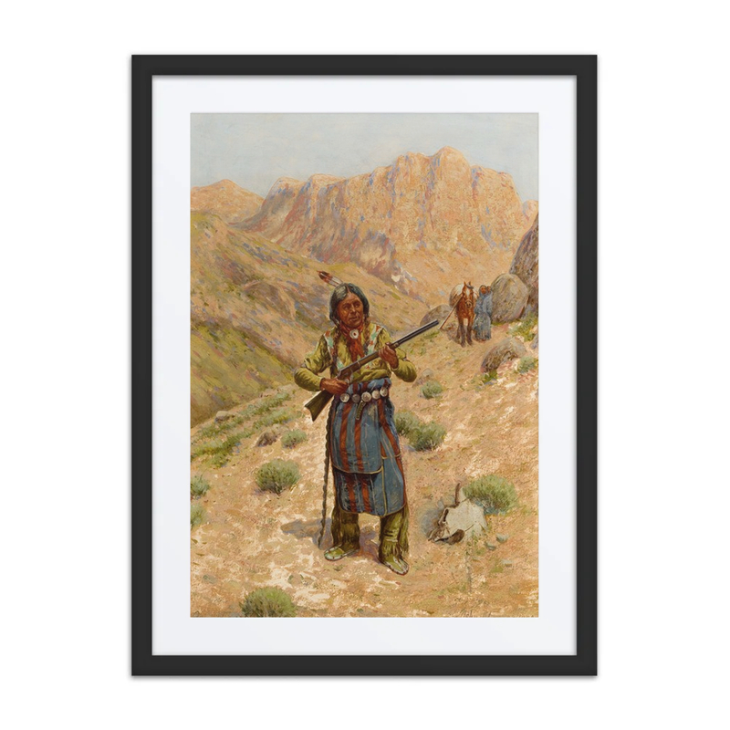 Plains Indian with Rifle