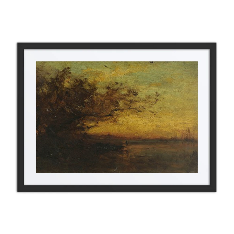 Plan d’Eau, Soleil Couchant