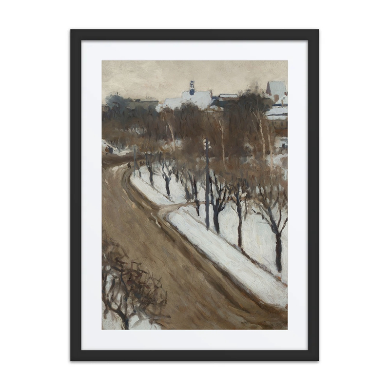 Planty Park in Winter