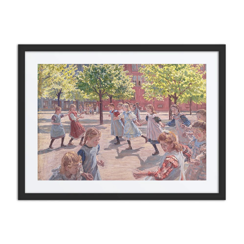 Playing Children, Enghave Square