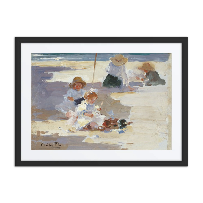 Playing on the Beach