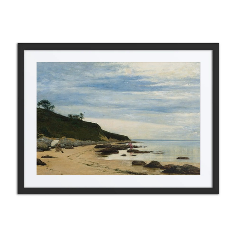 Plein Air-Painter at the Coast
