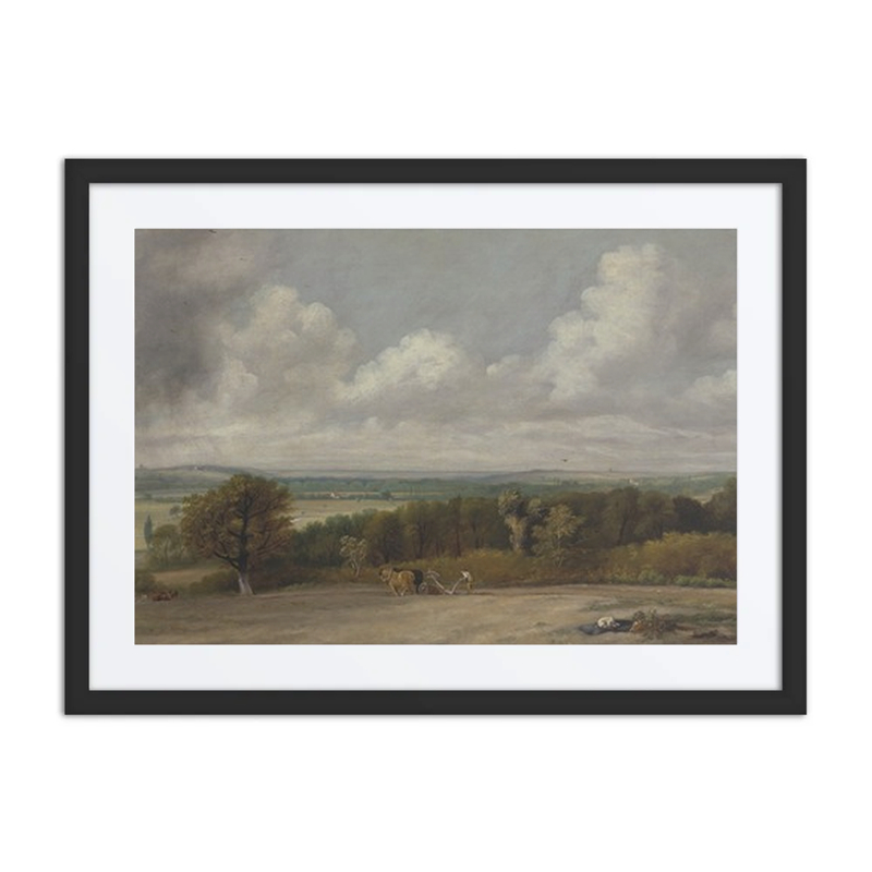 Ploughing Scene in Suffolk