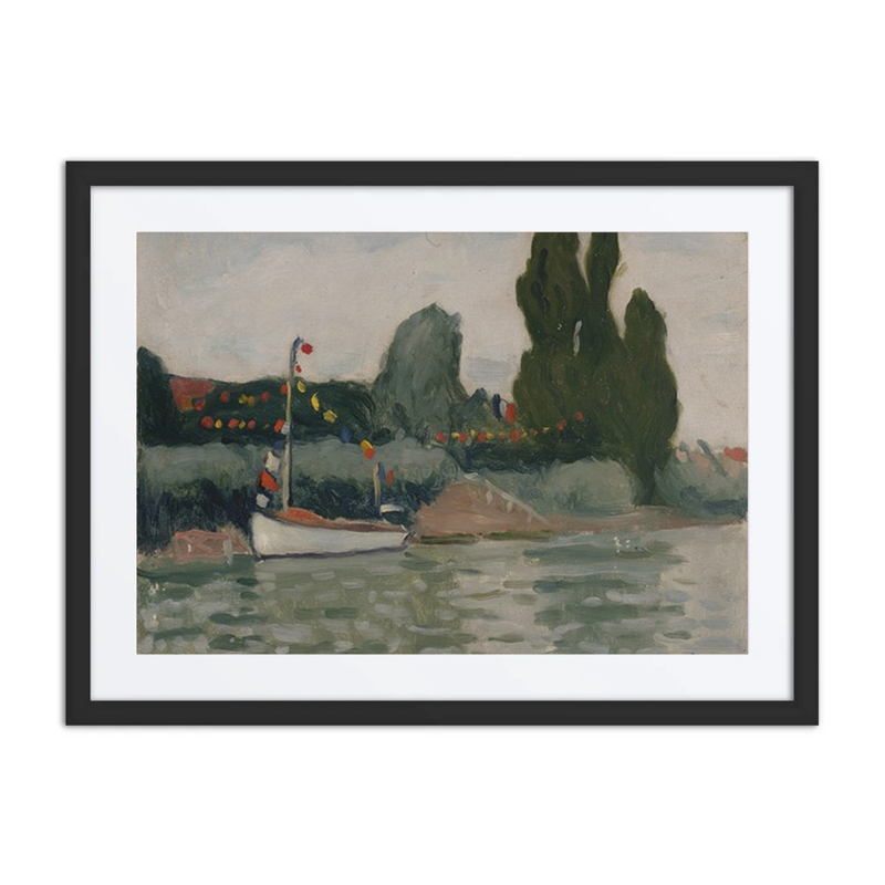 Poissy, Bateau Pavoisé