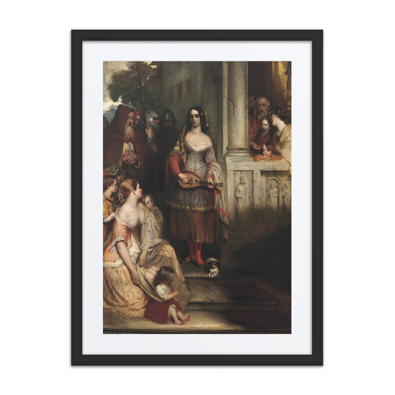 Poor Louise, the Gleemaiden