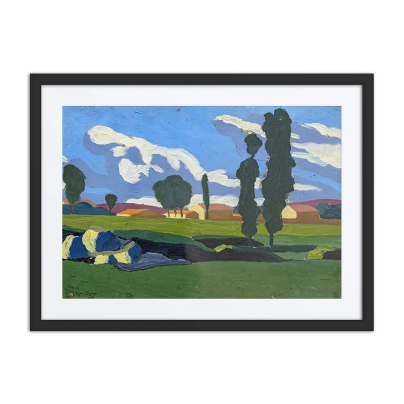 Poplar Landscape