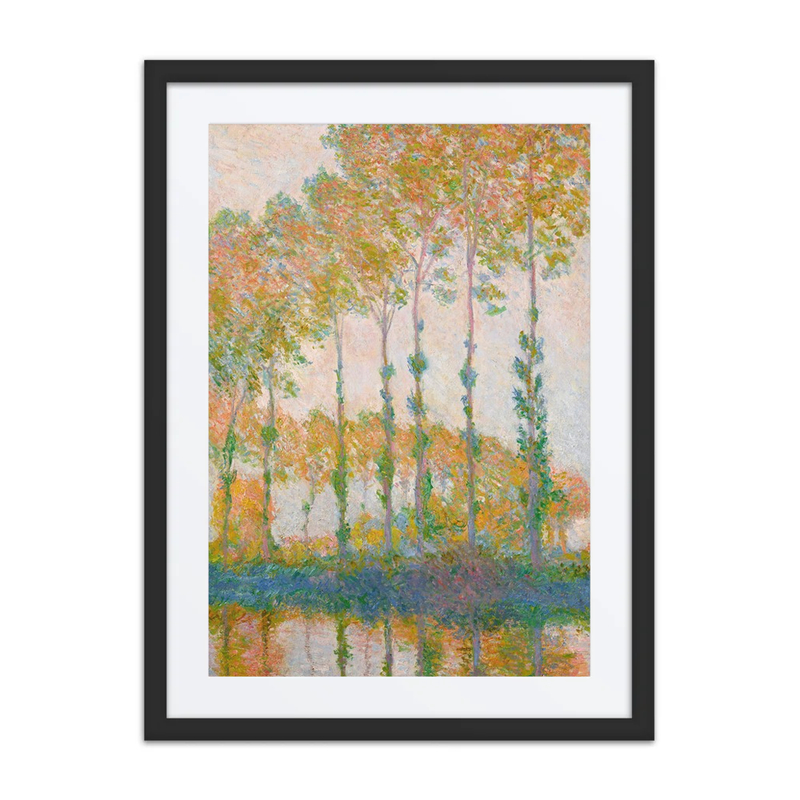 Poplars on the Epte, Autumn