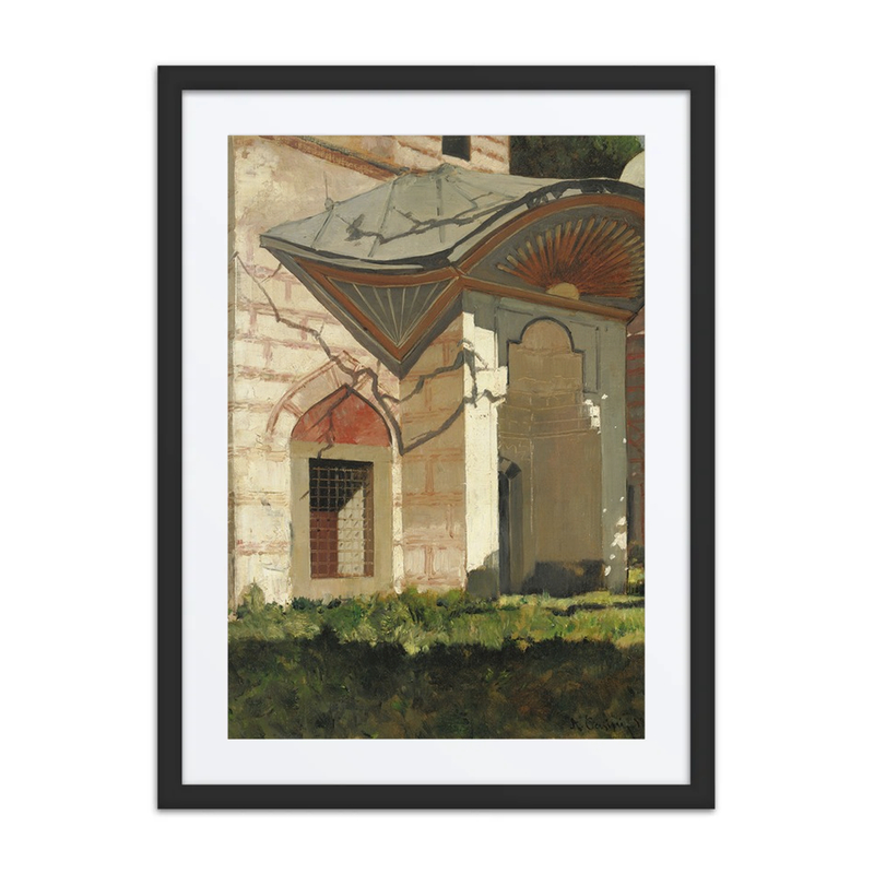 Porta Del Turbè Con Sole Raggiante Dipinto