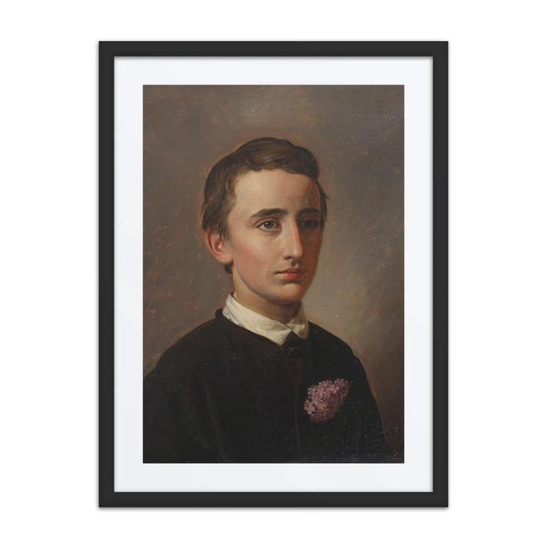 Portræt Af Senere Adjunkt Og Cand.Polyt. August Weis