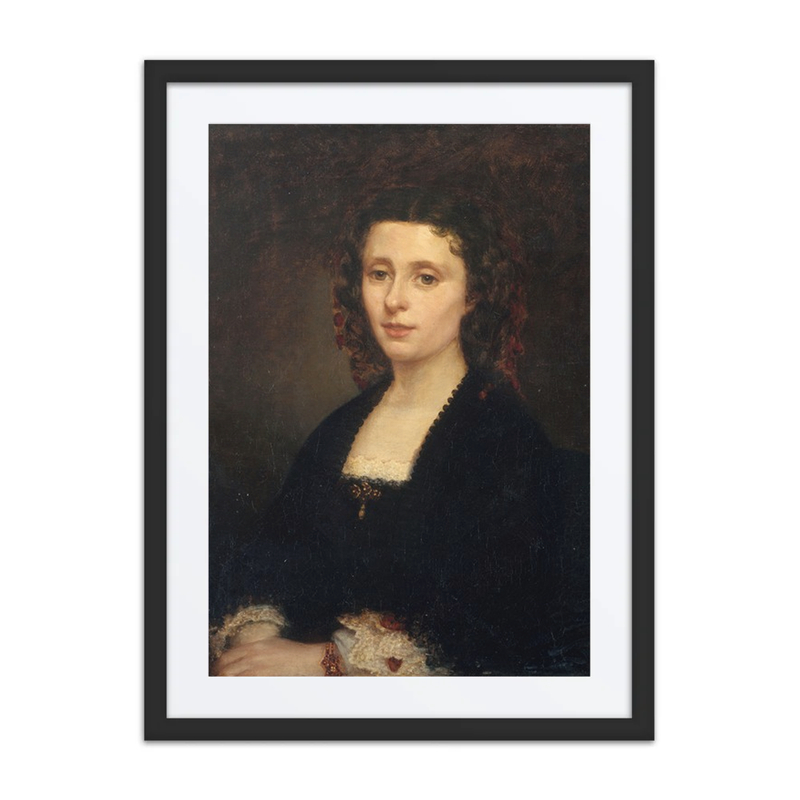 Portrait d’Athénaïs Mialaret, Épouse Michelet
