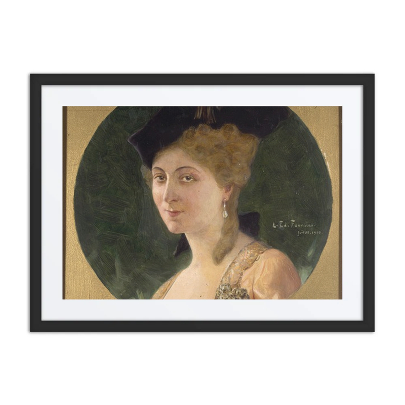 Portrait de Cécile Sorel, Sociétaire de la Comédie-Française, dans le Rôle de la Comtesse du Mariage de Figaro