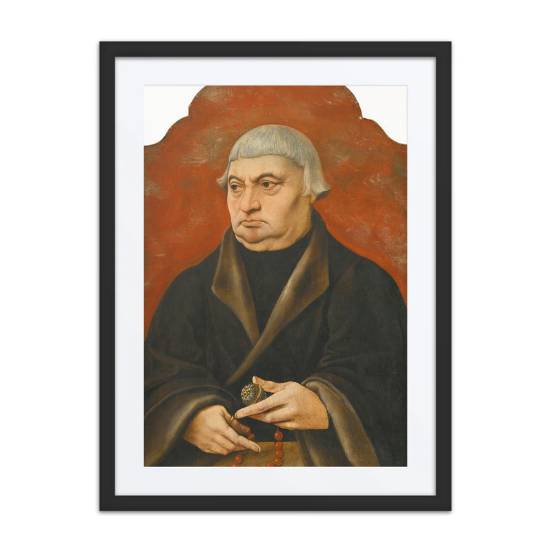 Portrait of a Cleric with Rosary