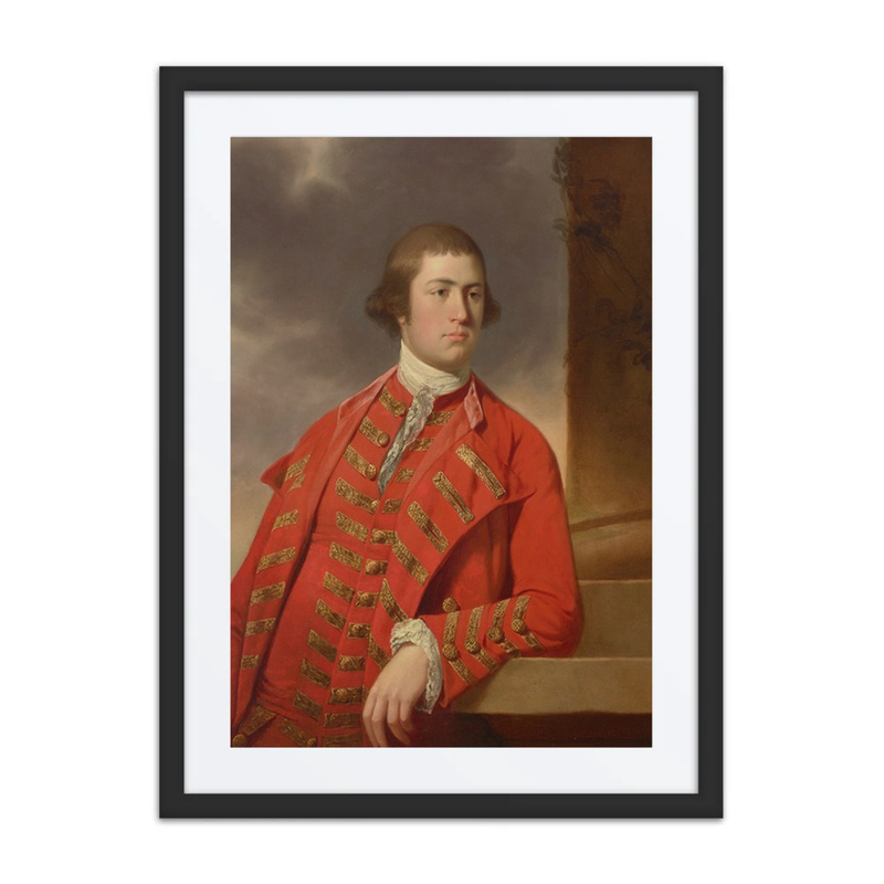 Portrait of a Gentleman in Military Uniform