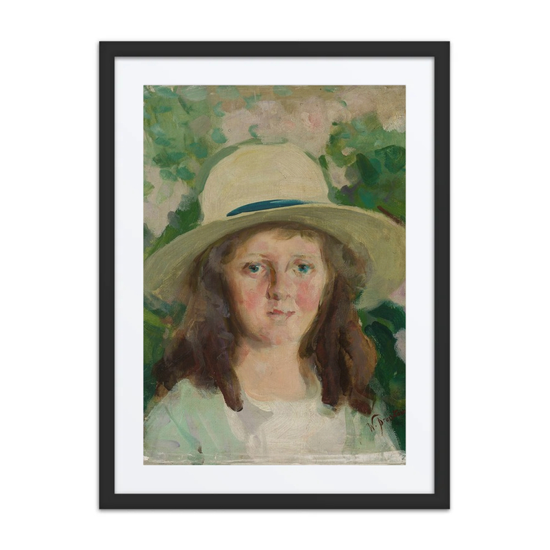 Portrait of a Girl in a Hat