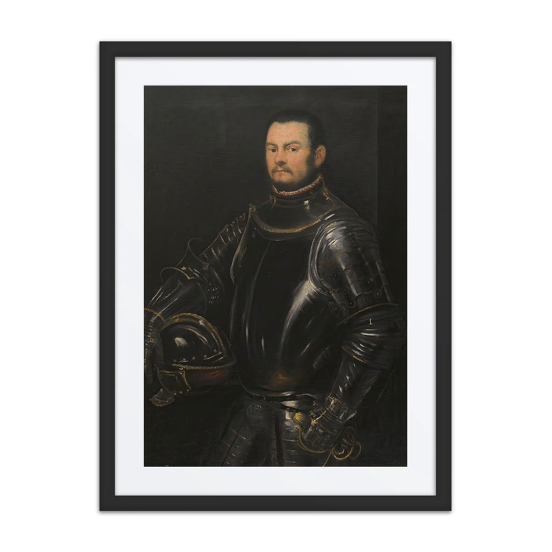 Portrait of a Knight in Armor
