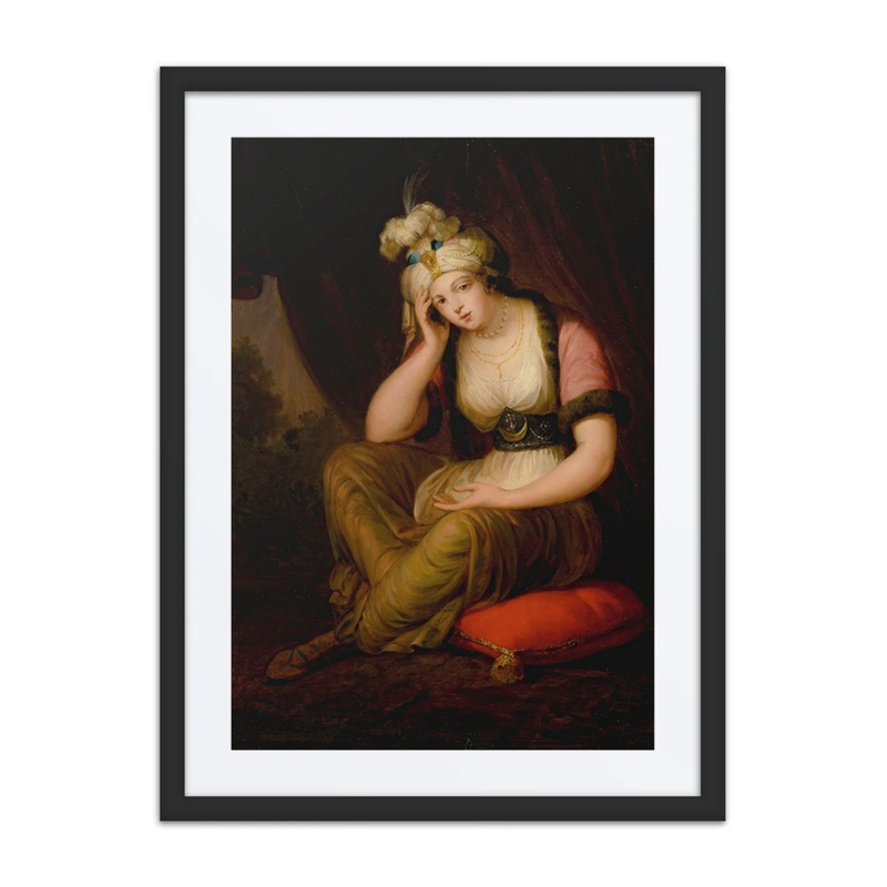 Portrait of a Lady in Oriental Costume