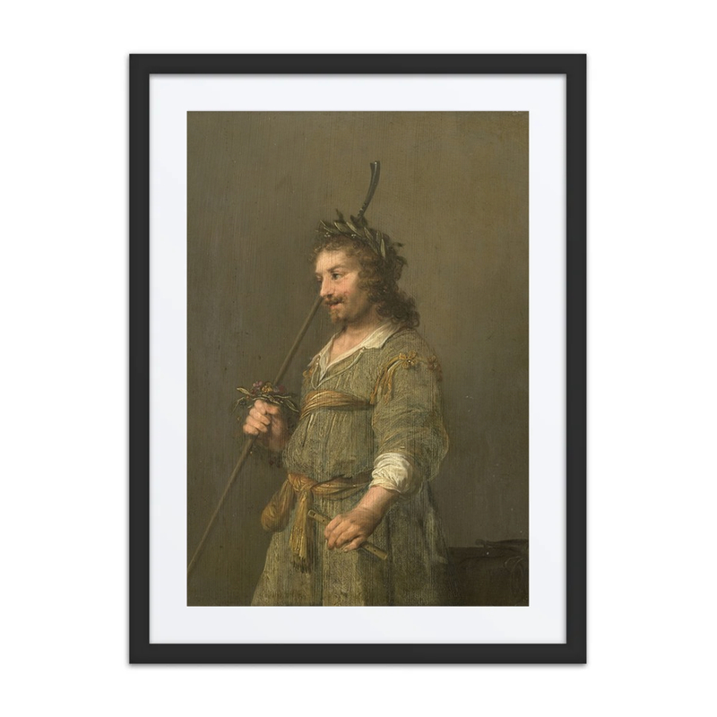 Portrait of a Man Dressed as a Shepherd